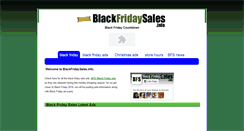 Desktop Screenshot of blackfridaysales.info