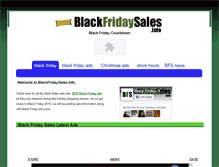 Tablet Screenshot of blackfridaysales.info